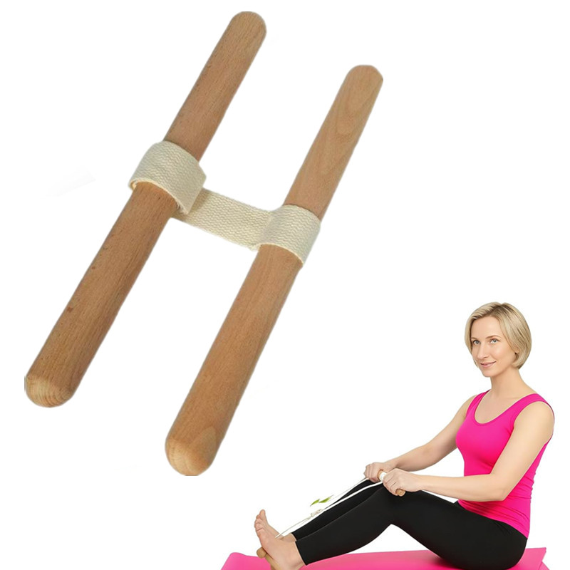 Fitness Of Yoga - Hamstring Stretcher Adjustable Flex Strap For