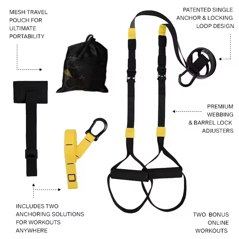 Suspension Training Strap Fitn - Yoga Fitness Trx recension och pris