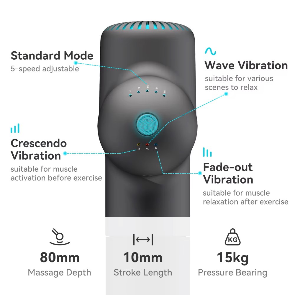 Booster Massage Gun Electric N - Vibration Massage Gun recension och pris