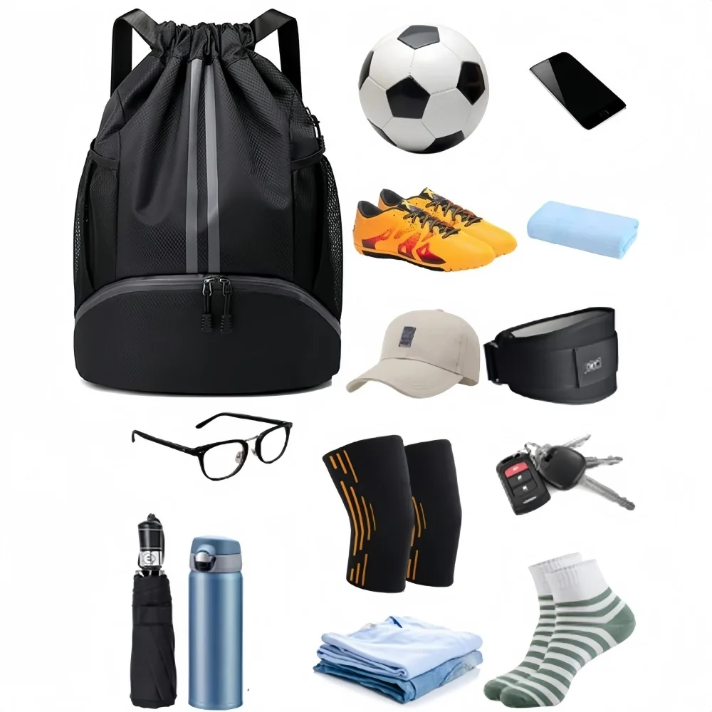 Drawstring Sports Backpack,Lig - Yoga Fitness Bag recension och pris