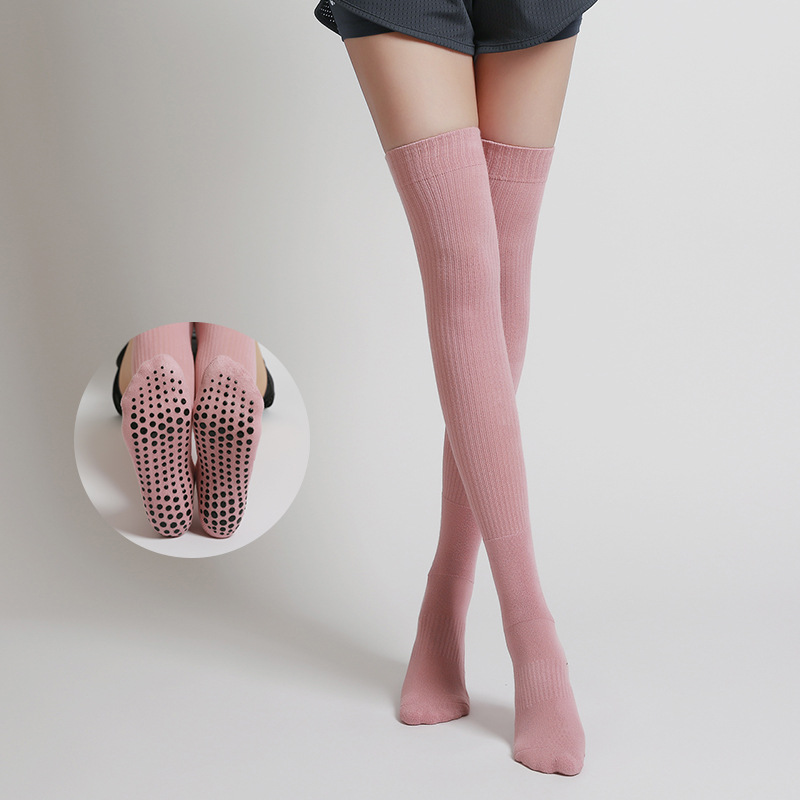 Women Non-slip Yoga Socks Long - Yoga Fitness Youtube recension och pris