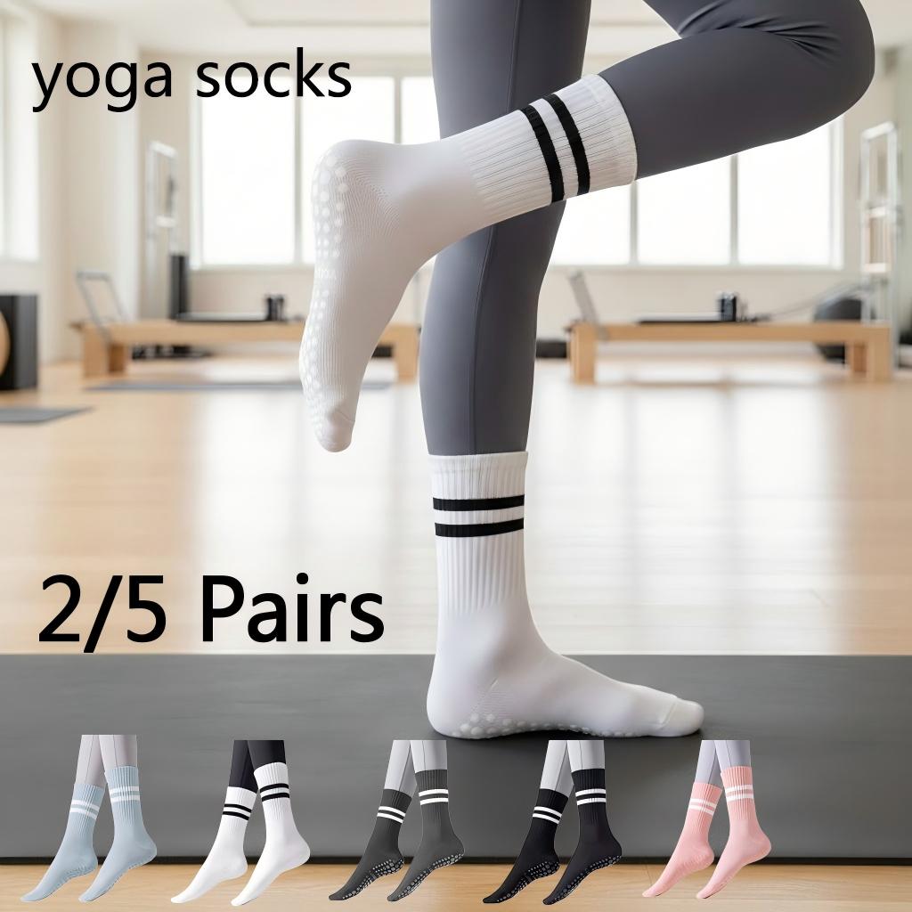 Women Non Slip Yoga Socks, Gri - Yoga Fitness Dance recension och pris