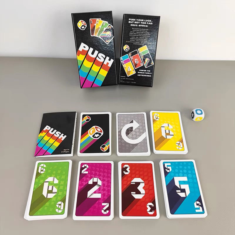 Push Card Game Adults and Teen - Push Up Board recension och pris