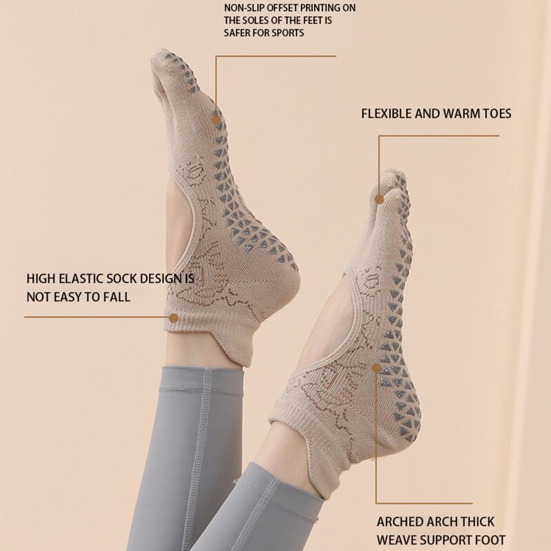 Women Yoga Toe Socks High Qual - Yoga Fitness Dance recension och pris