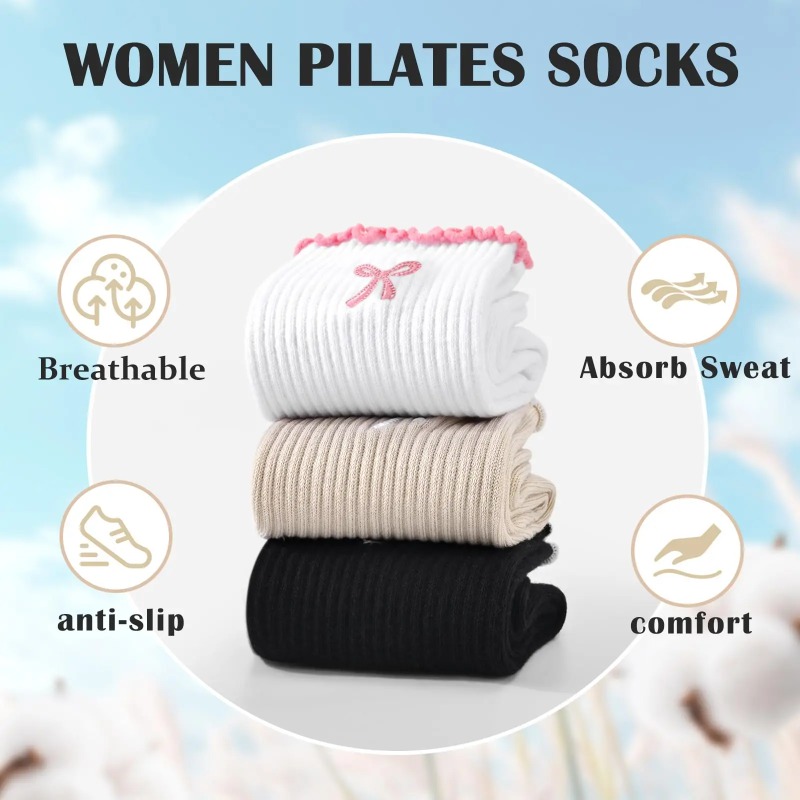 Professional Yoga Socks, Cotto - Fitness Of Yoga recension och pris