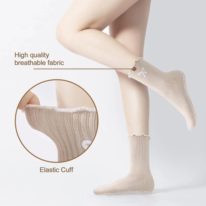 Professional Yoga Socks, Cotto - Fitness Of Yoga recension och pris