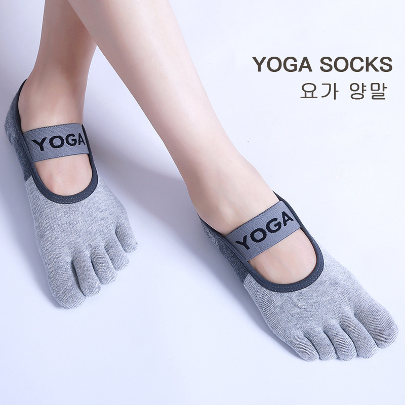 Women Breathable Pilates Socks - Yoga Fitness Dance recension och pris