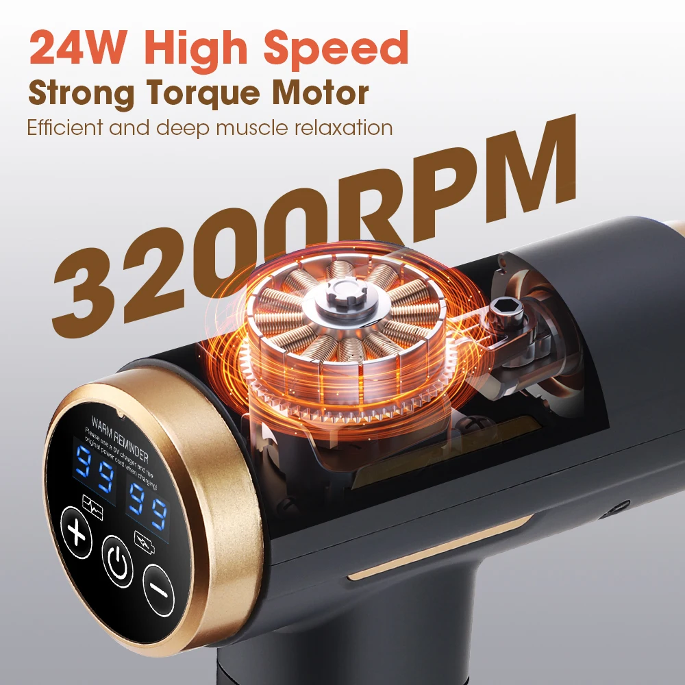 Electric Fascia Gun 99 Levels  - Vibration Massage Gun recension och pris