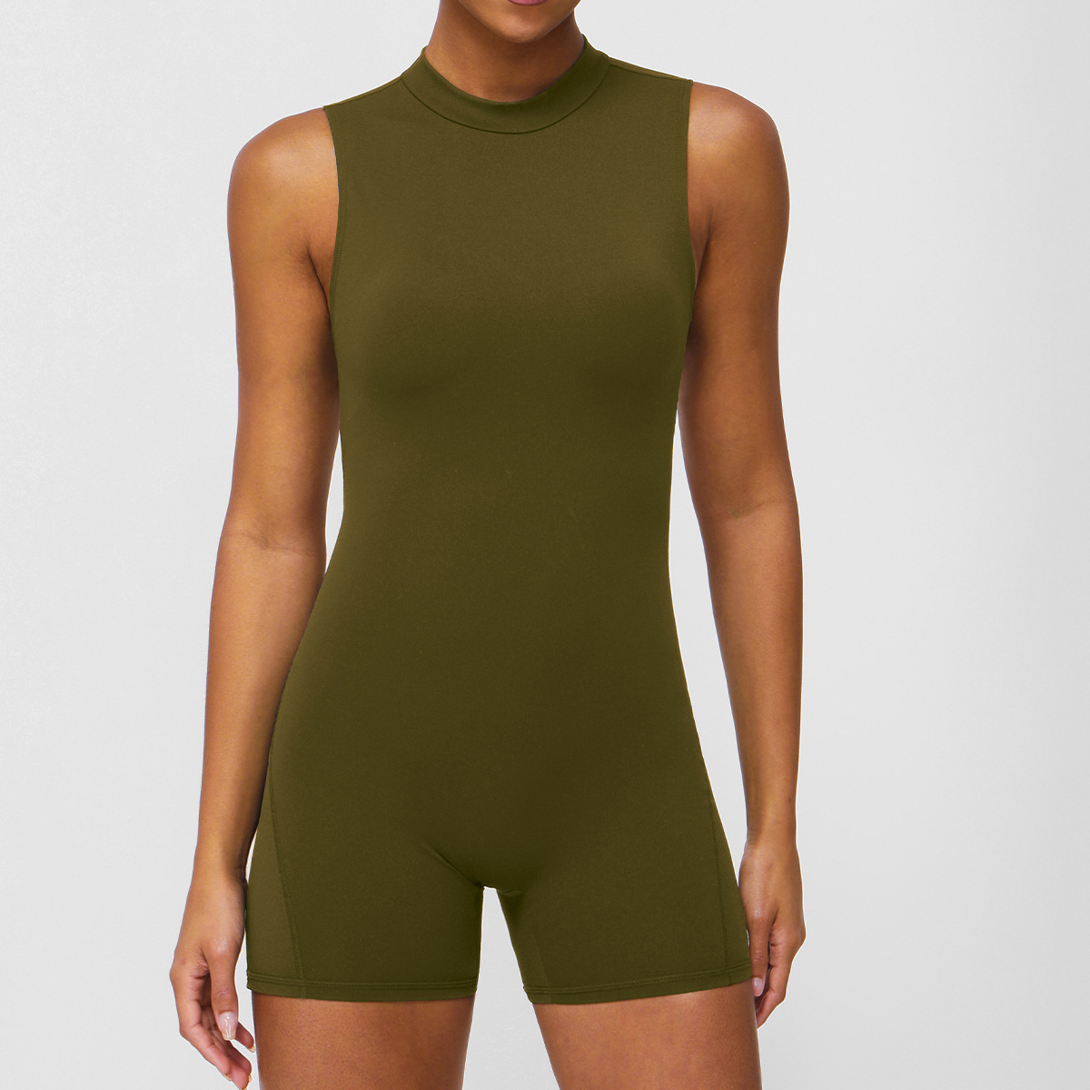 STYLISH LADY Mock Neck Sleevel - Yoga Fitness Club recension och pris