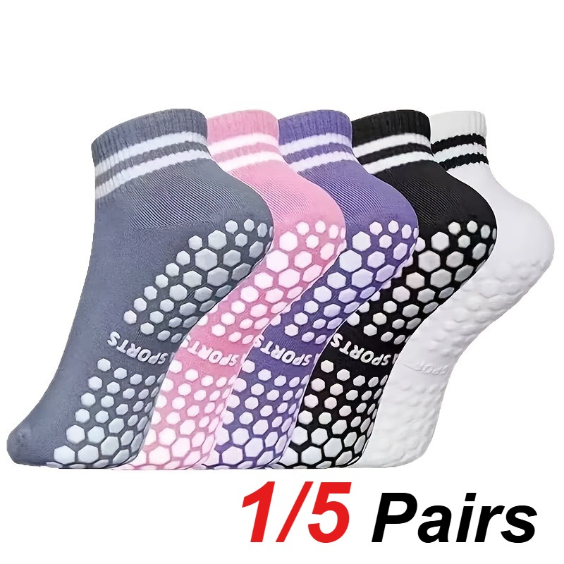 1/5 Pair Women's Silicone Anti - Yoga Fitness Youtube recension och pris
