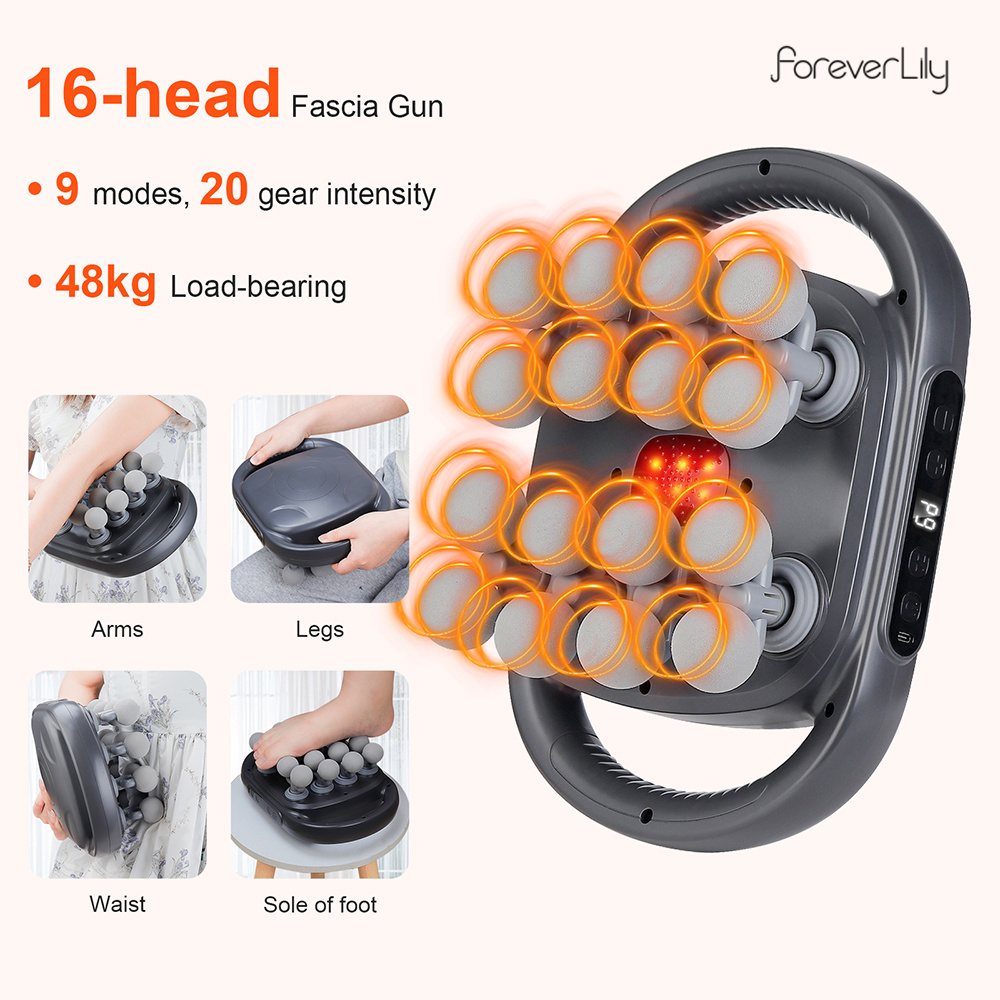 16-Head Fascia Gun High-Freque - Vibration Massage Gun recension och pris
