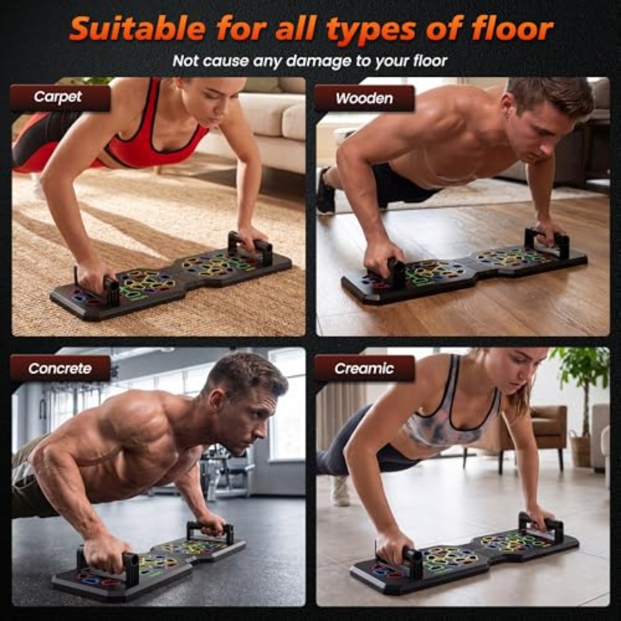 Foldable PushUp Stands Board F - Push Up Board recension och pris