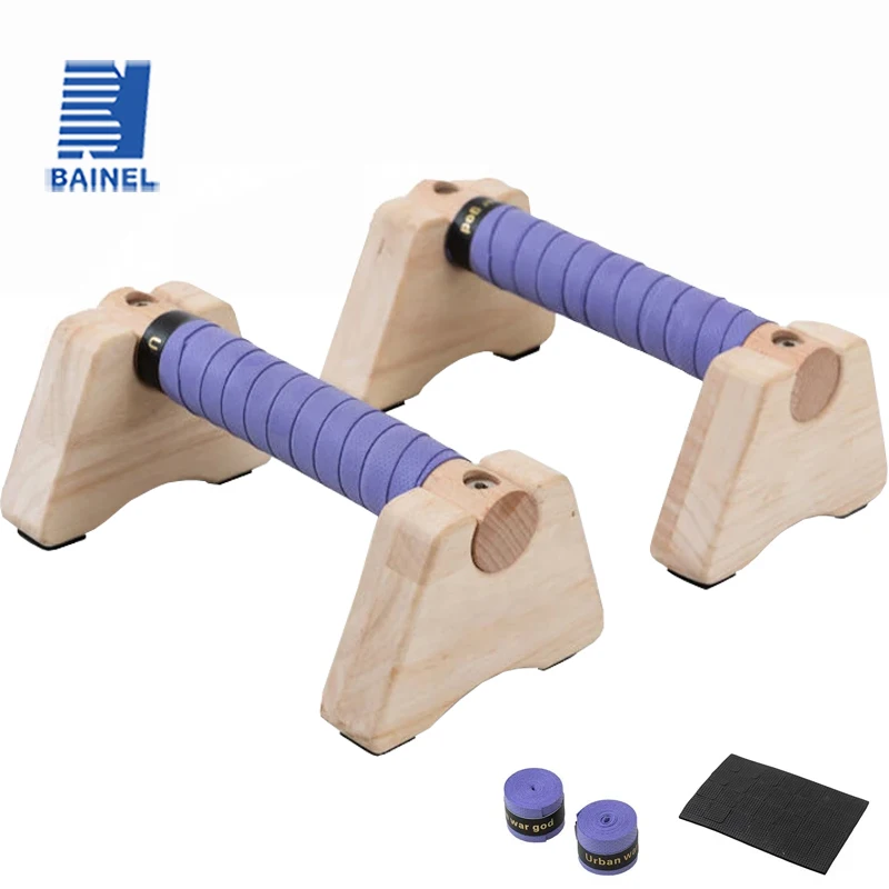 Wooden Push-up Stand Non-SlipP - Push Up Board recension och pris