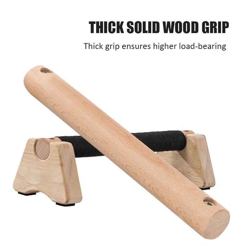 Wooden Push-up Stand Non-SlipP - Push Up Board recension och pris