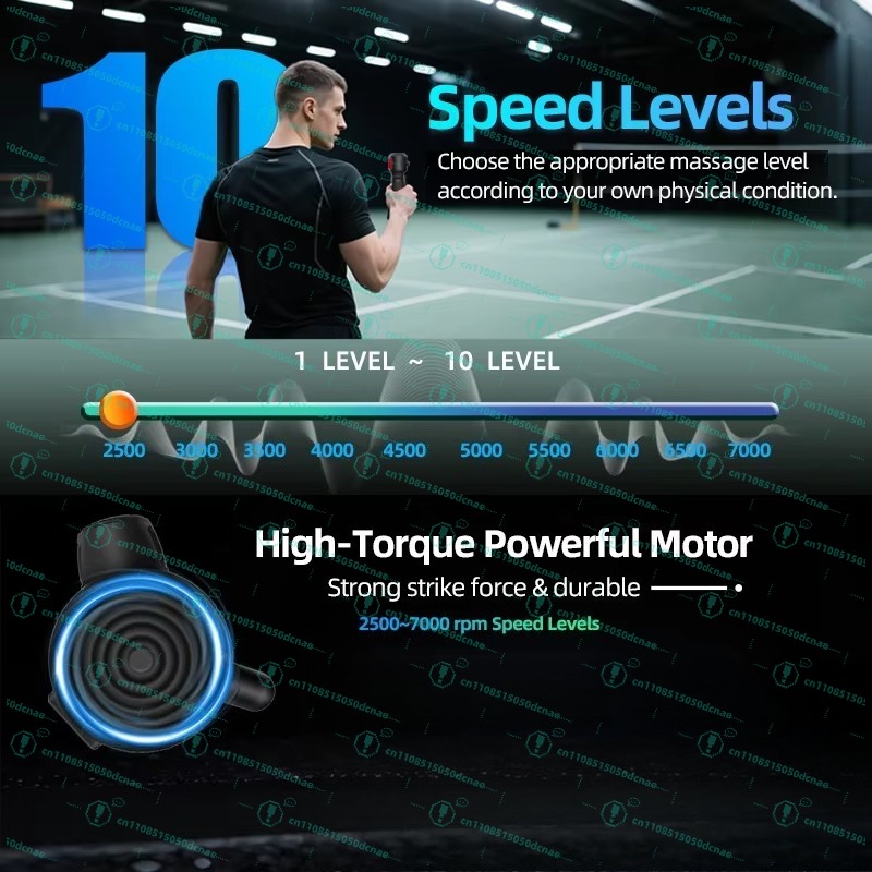 Professional 4 Head Booster Sp - Vibration Massage Gun recension och pris